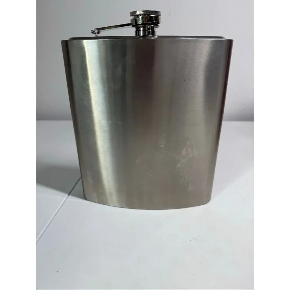 Oversized Stainless Steel 80 Oz Drinking Flask
